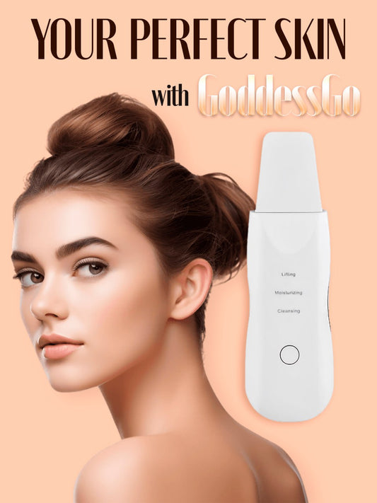 GoddessGo™ Ultrasonic Facial Skin Scrubber